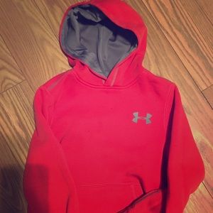 Under Armour Boys Hooded Sweatshirt Size Small